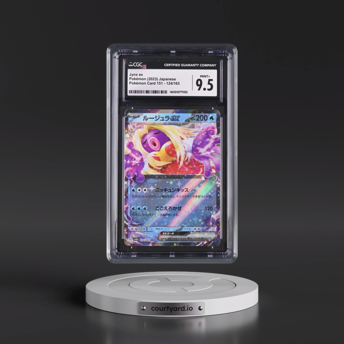 2023 Pokémon Card 151 #124/165 Jynx ex - Holo (CGC 9.5 MINT+)