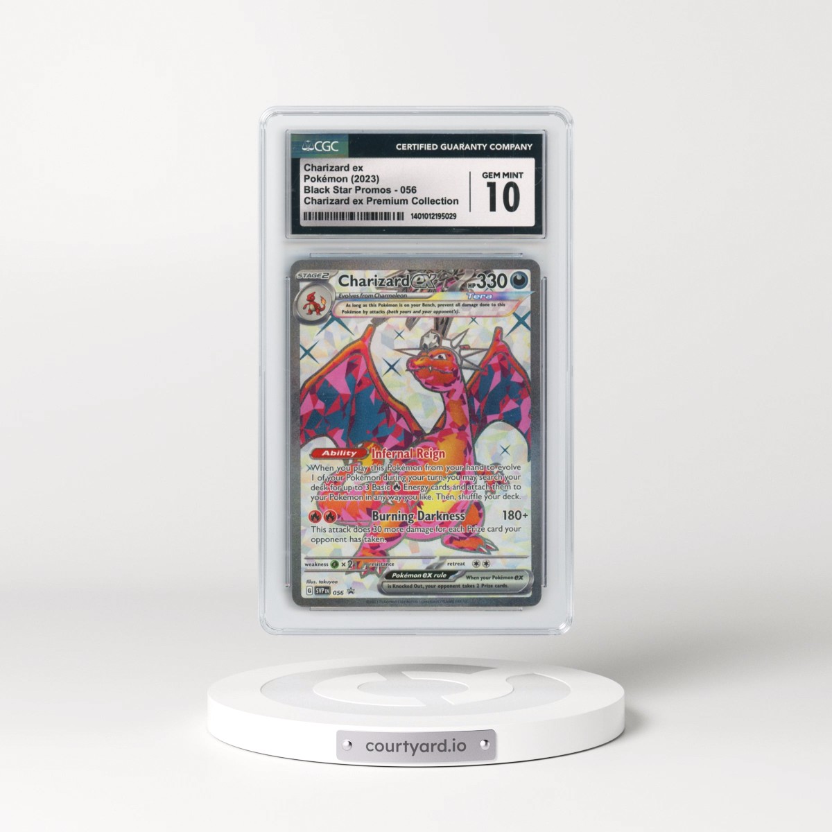2023 Black Star Promos - Scarlet & Violet SVP EN #056 Charizard ex - Charizard ex Premium Collection (CGC 10 GEM MINT)