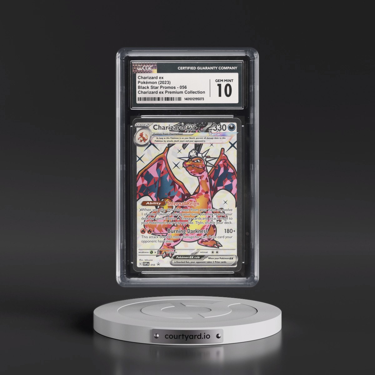 2023 Black Star Promos - Scarlet & Violet SVP EN #056 Charizard ex - Charizard ex Premium Collection (Holo) (CGC 10 GEM MINT)