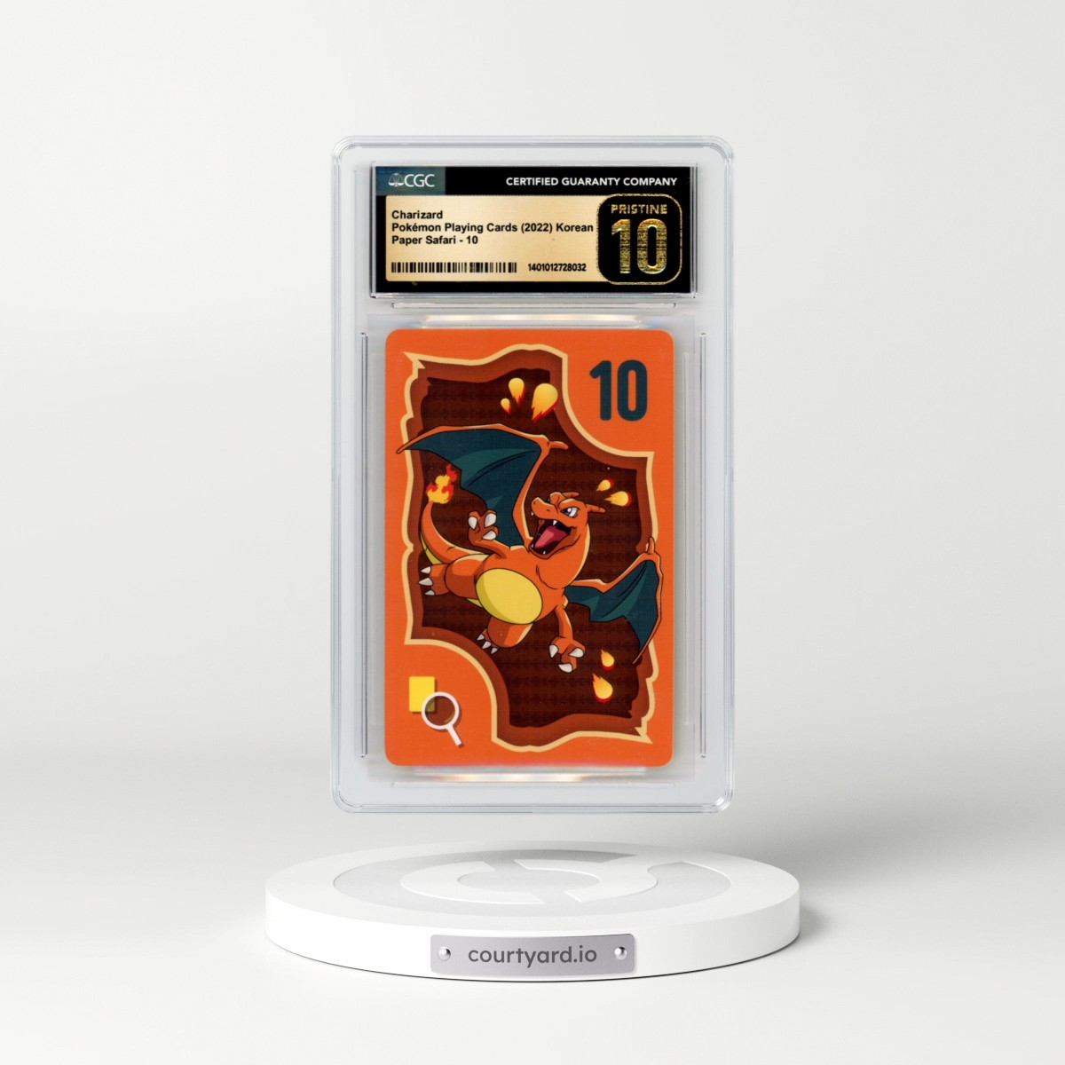 2022 Paper Safari #10 Charizard (CGC 10 PRISTINE)
