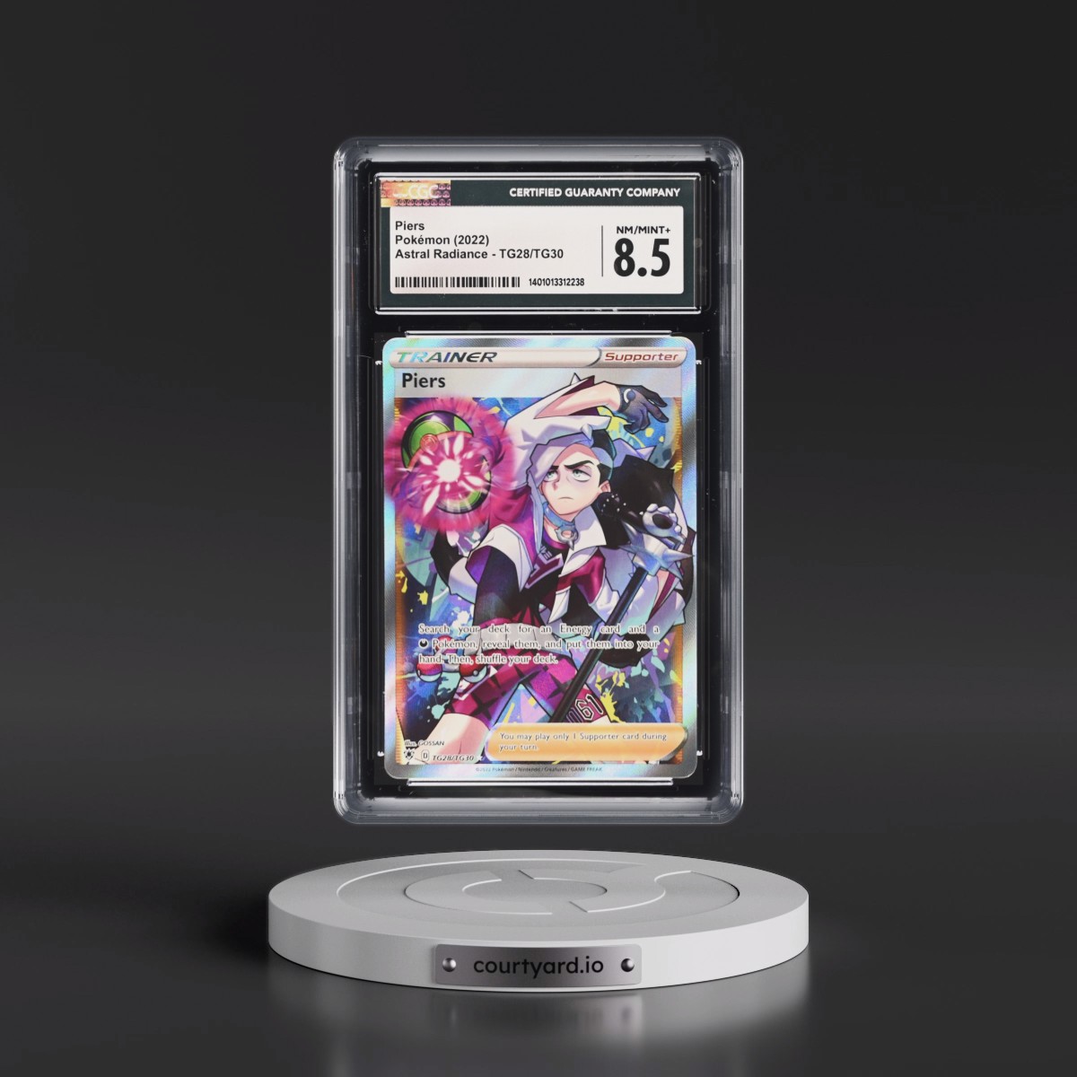 2022 Astral Radiance #TG28/TG30 Piers (CGC 8.5 NM-MT+)