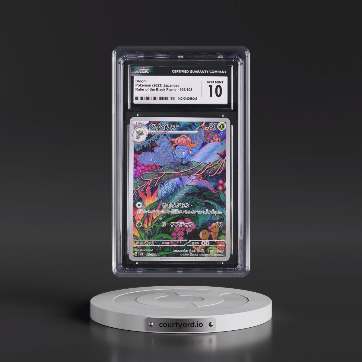 2023 Ruler of the Black Flame #109/108 Gloom - Art Rare Holo (CGC 10 GEM MINT)