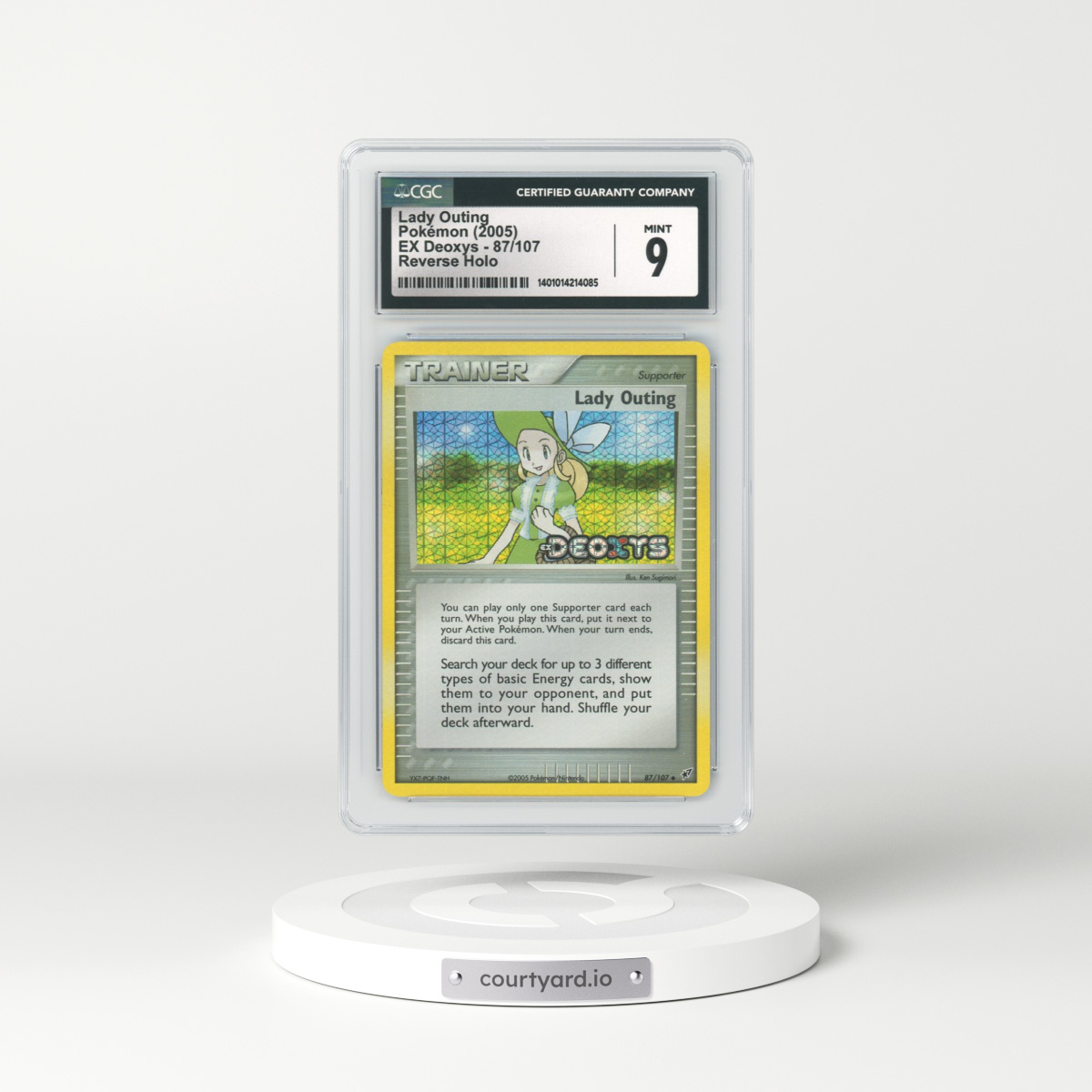 2005 EX Deoxys #87 Lady Outing - Holo (CGC 9 MINT)