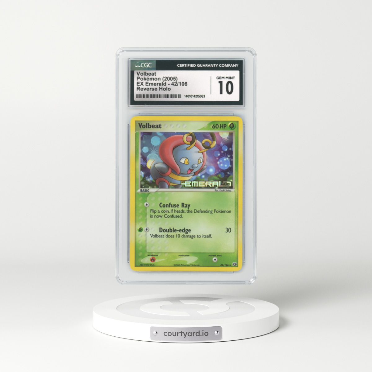 2005 EX Emerald #42 Volbeat - Holo (CGC 10 GEM MINT)