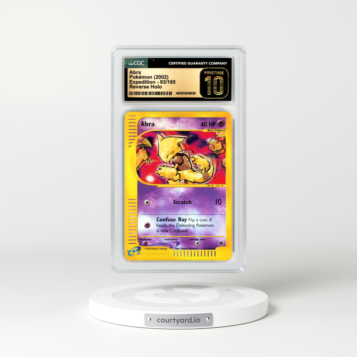 2002 Expedition #93 Abra - Holo (CGC 10 PRISTINE)