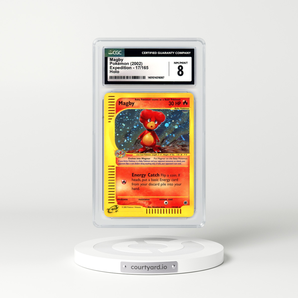 2002 Expedition #17 Magby - Holo (CGC 8 NM-MT)