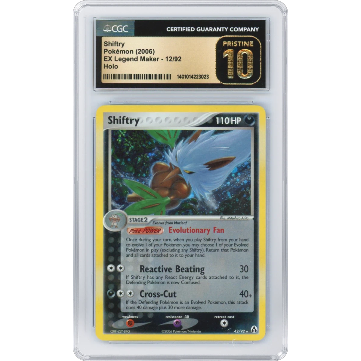 Shiftry card artwork