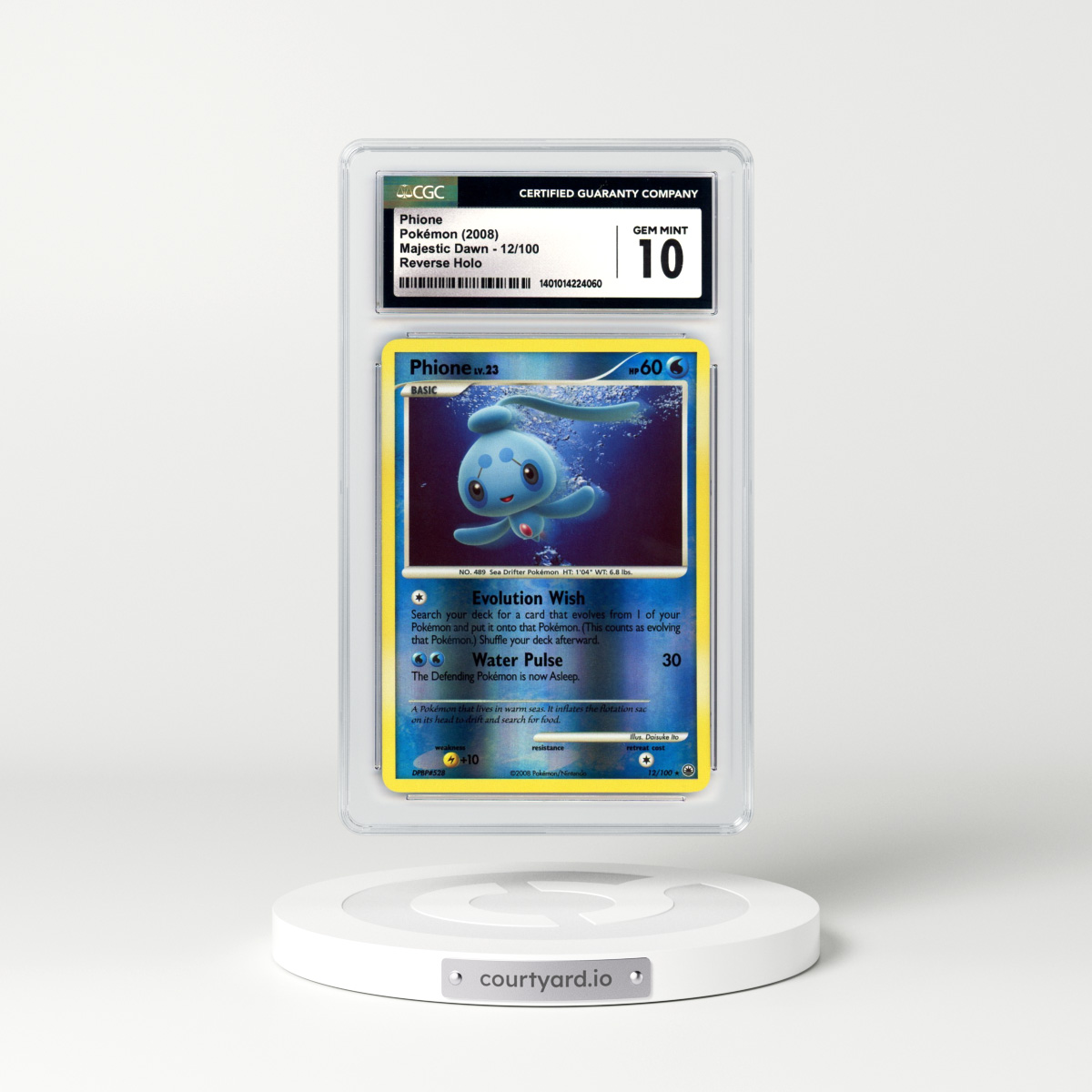 2008 Majestic Dawn #12 Phione - Holo (CGC 10 GEM MINT)