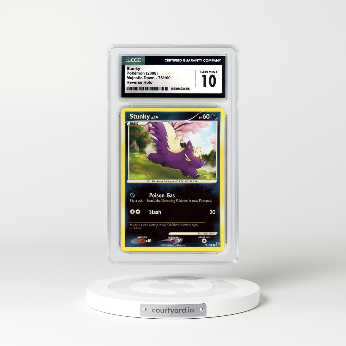 2008 Majestic Dawn #76 Stunky - Holo (CGC 10 GEM MINT)