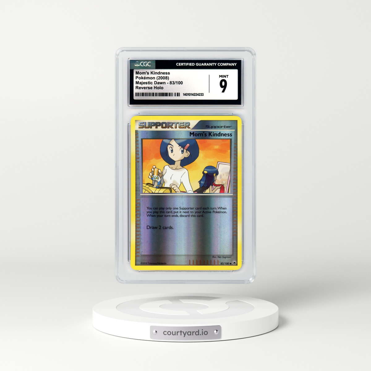 2008 Majestic Dawn #83 Mom's Kindness - Holo (CGC 9 MINT)