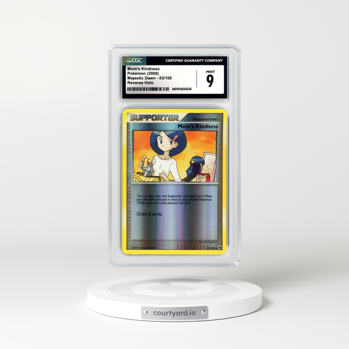 2008 Majestic Dawn #83 Mom's Kindness - Holo (CGC 9 MINT)