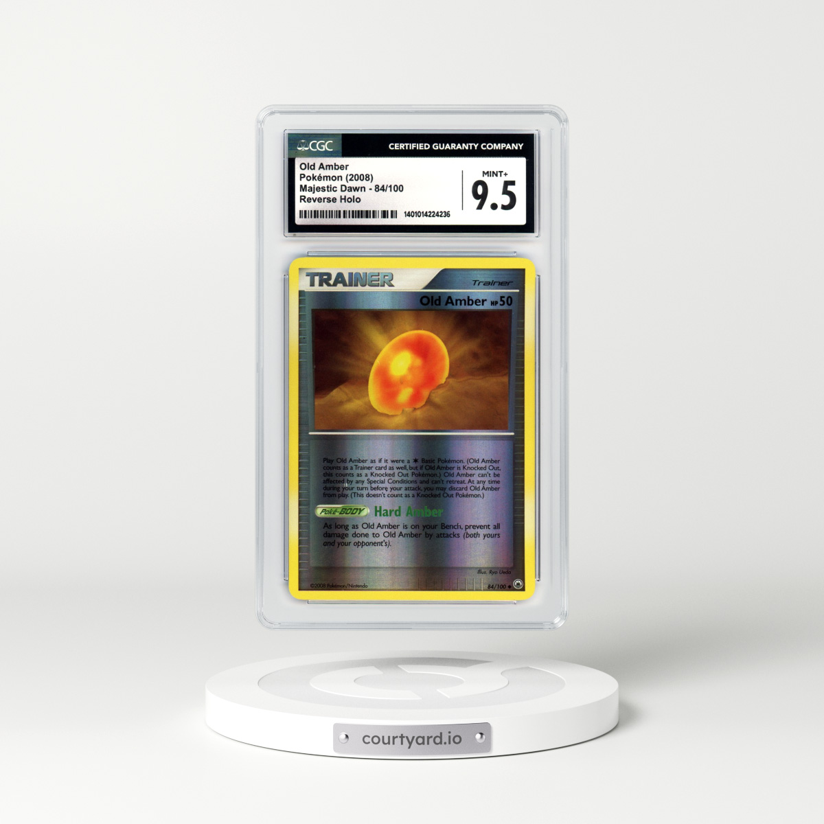 2008 Majestic Dawn #84 Old Amber - Holo (CGC 9.5 MINT+)