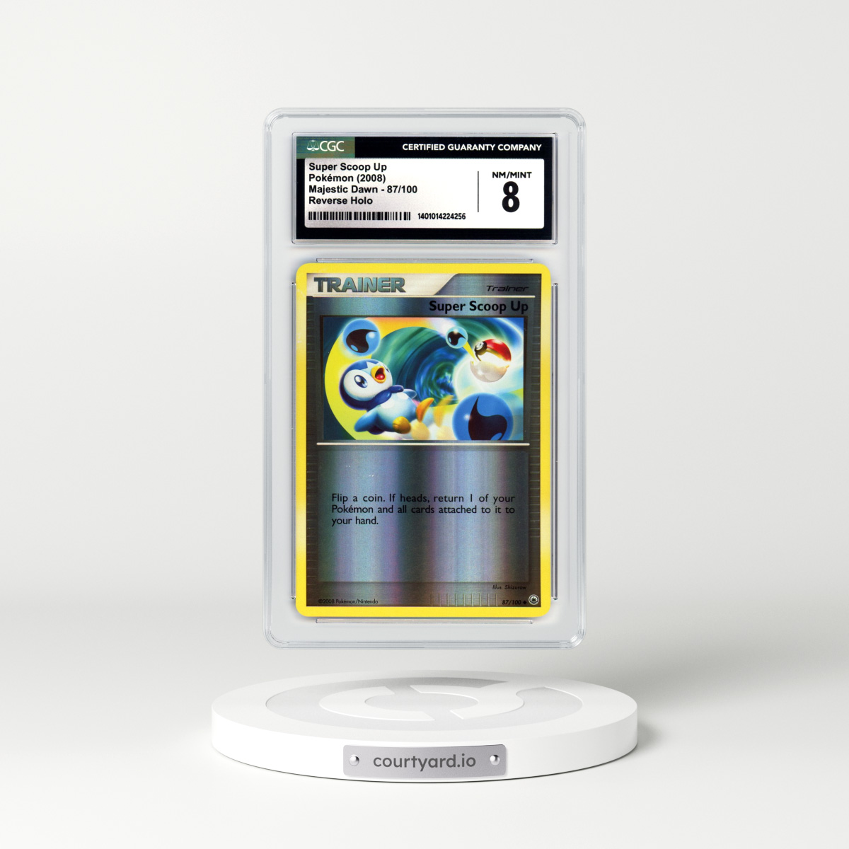 2008 Majestic Dawn #87 Super Scoop Up - Holo (CGC 8 NM-MT)