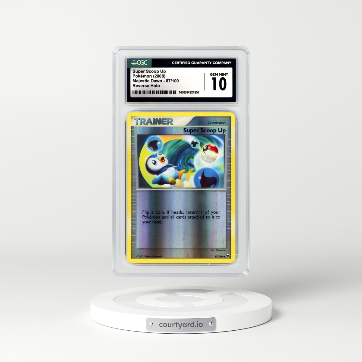 2008 Majestic Dawn #87 Super Scoop Up - Holo (CGC 10 GEM MINT)