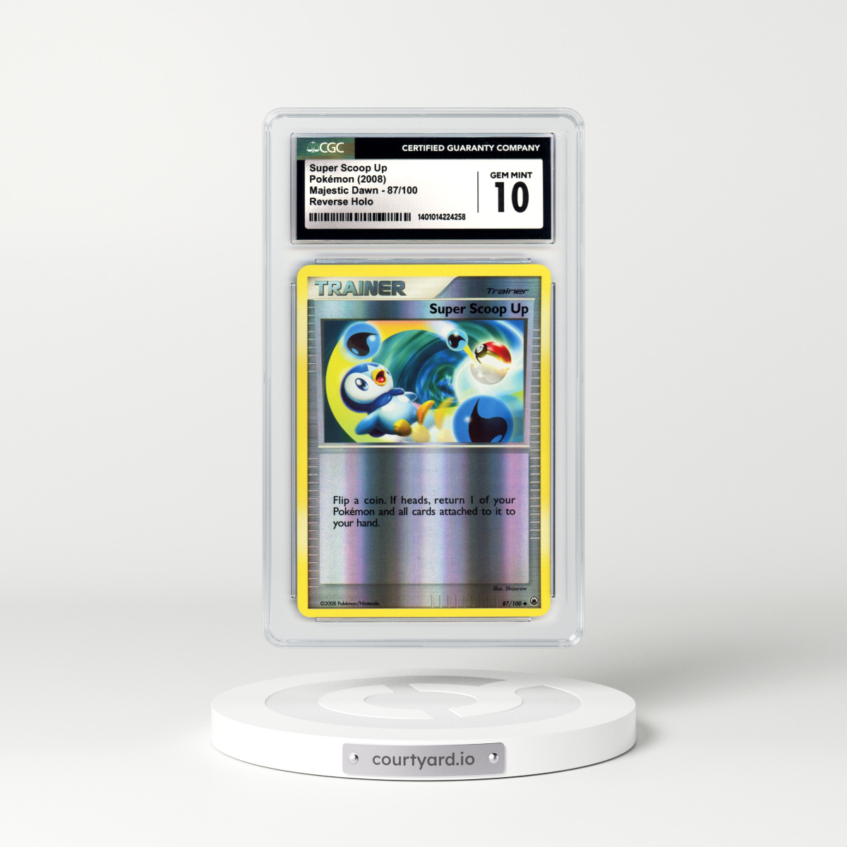 2008 Majestic Dawn #87 Super Scoop Up - Holo (CGC 10 GEM MINT)