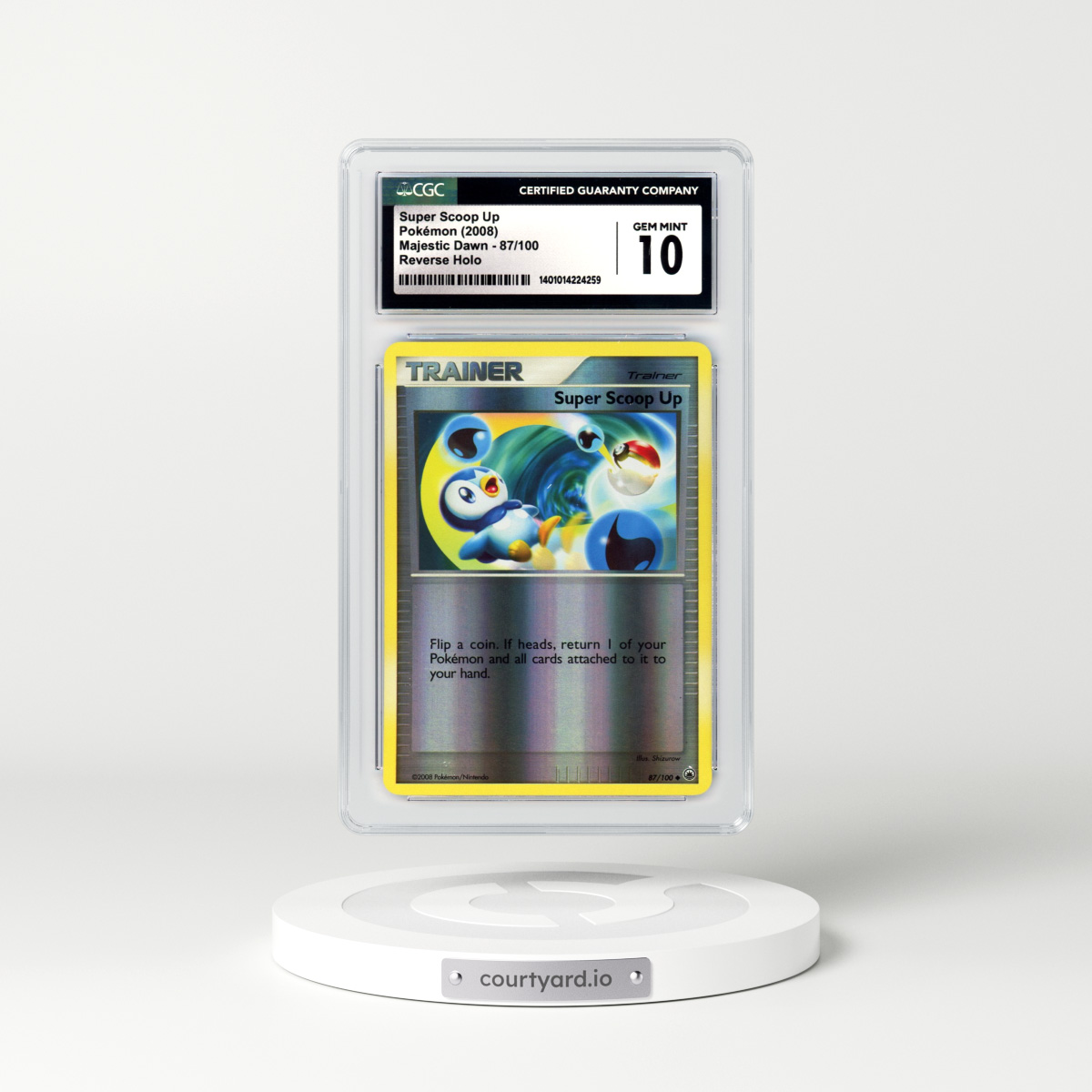 2008 Majestic Dawn #87 Super Scoop Up - Holo (CGC 10 GEM MINT)