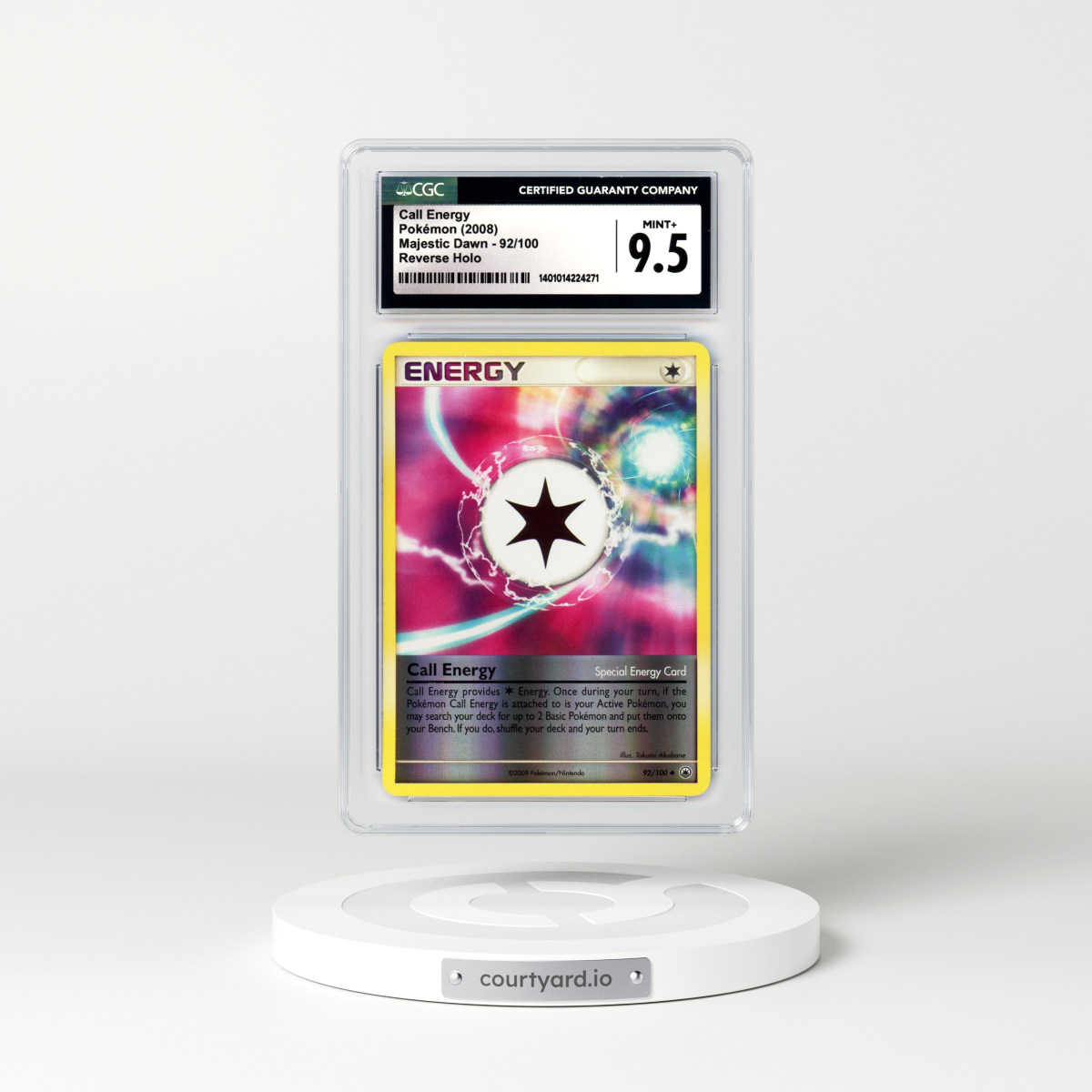 2008 Majestic Dawn #92 Call Energy - Holo (CGC 9.5 MINT+)