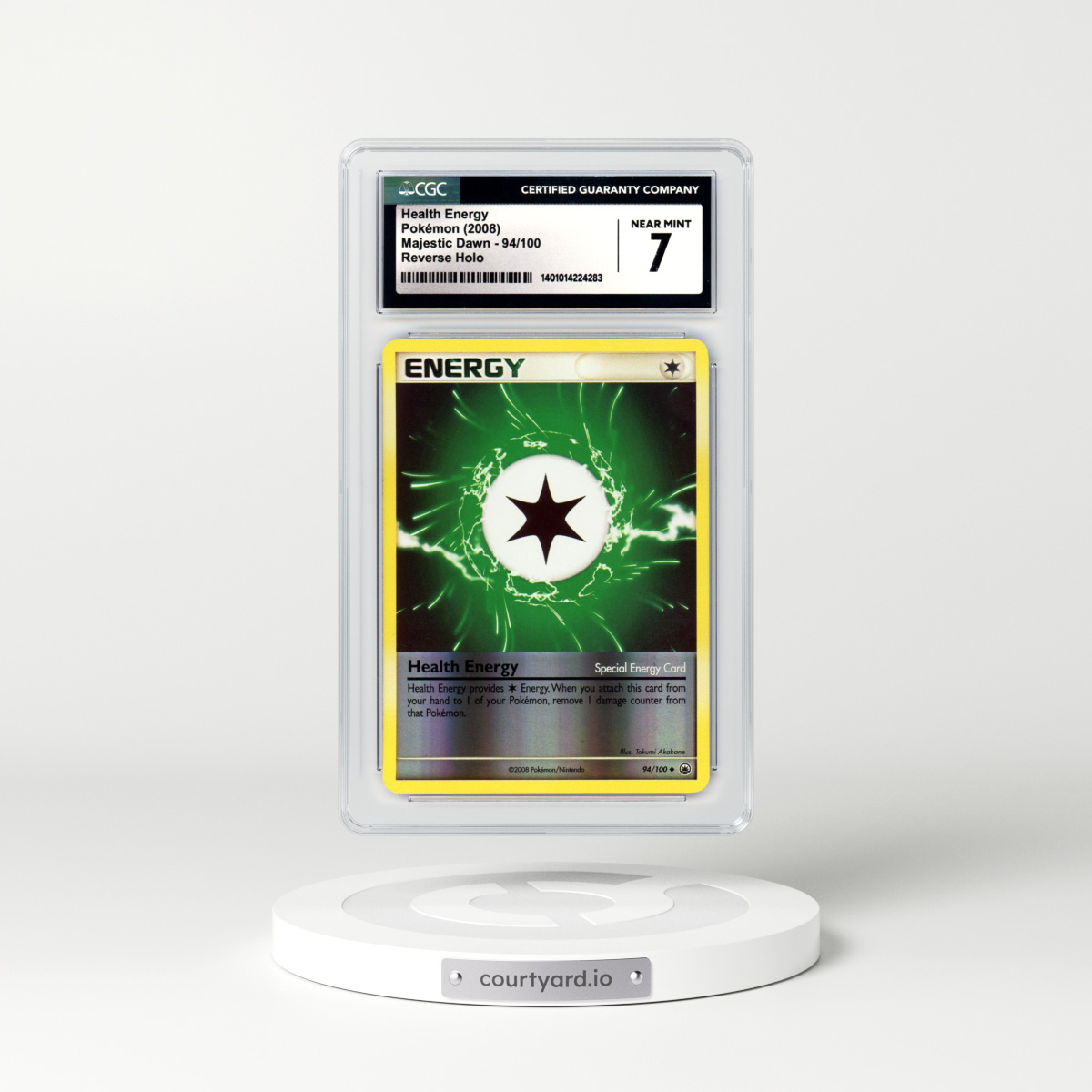 2008 Majestic Dawn #94 Health Energy - Holo (CGC 7 NM)