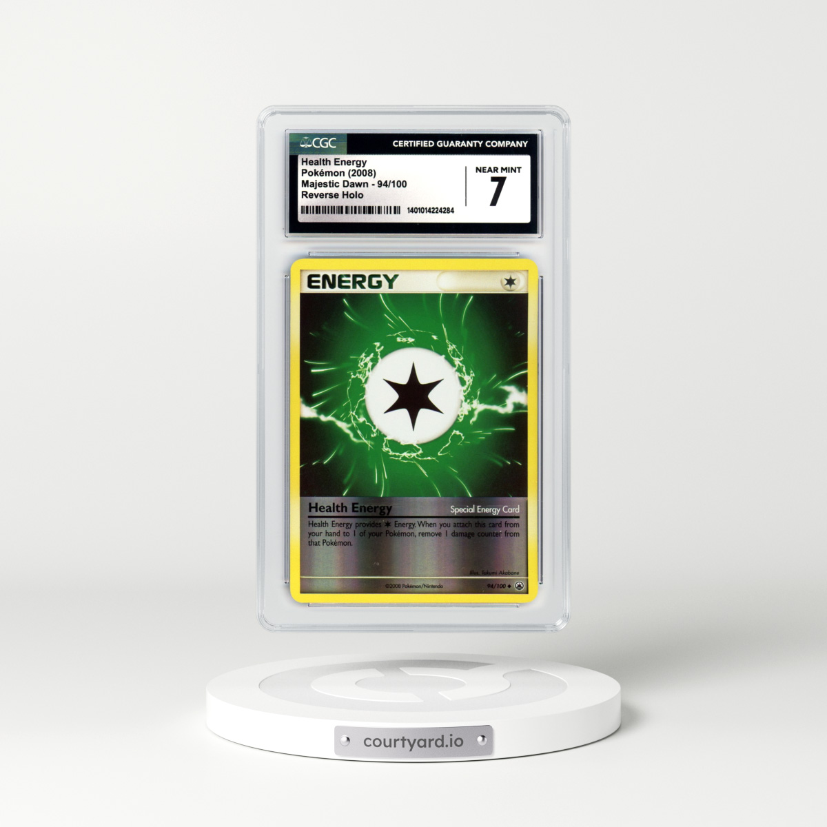 2008 Majestic Dawn #94 Health Energy - Holo (CGC 7 NM)