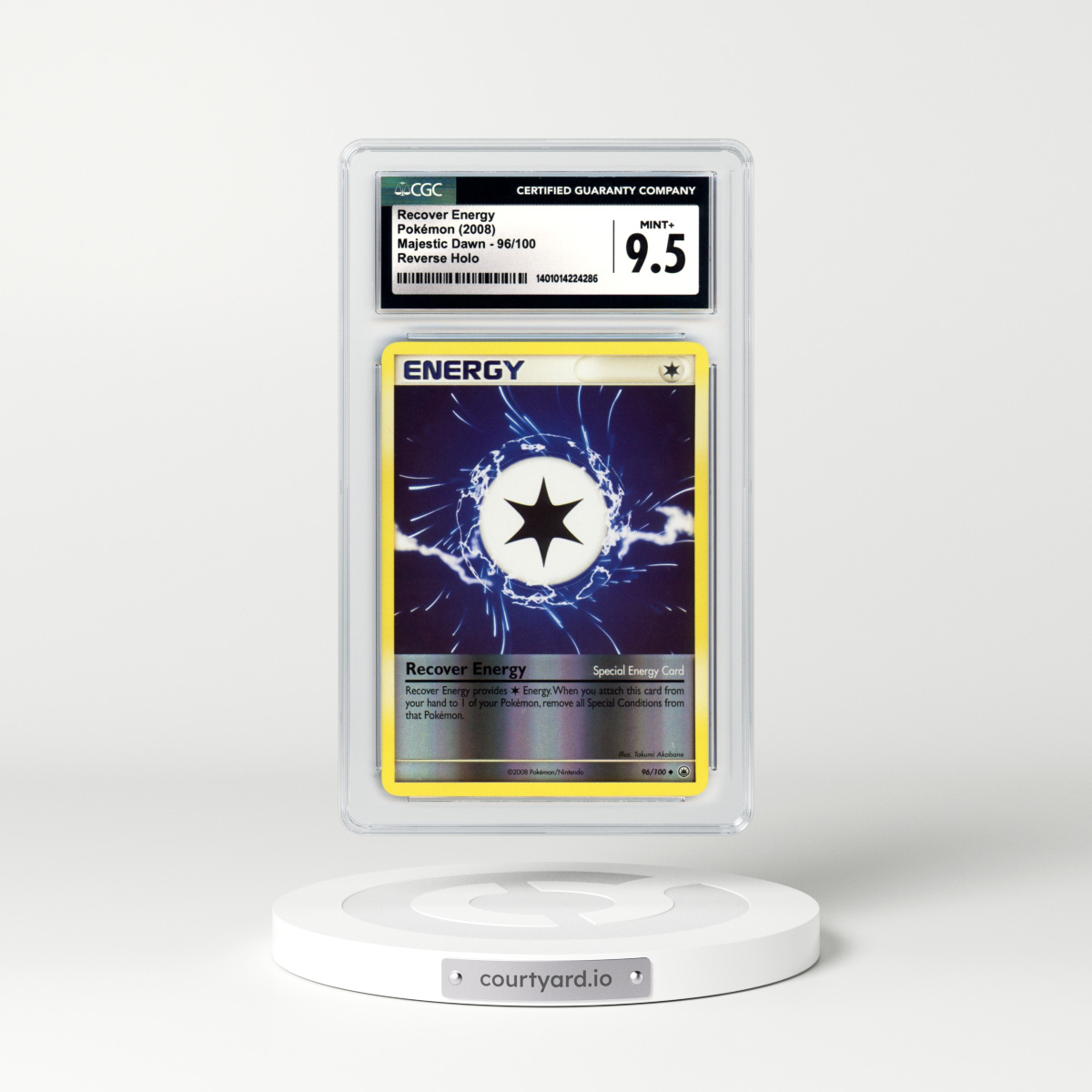 2008 Majestic Dawn #96 Recover Energy - Holo (CGC 9.5 MINT+)