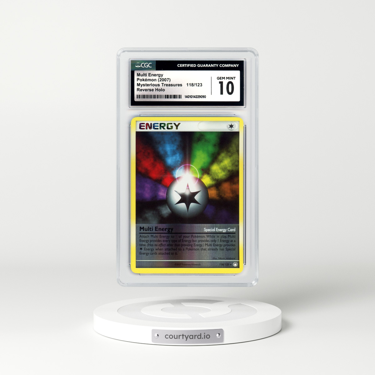 2007 Mysterious Treasures #118 Multi Energy - Holo (CGC 10 GEM MINT)