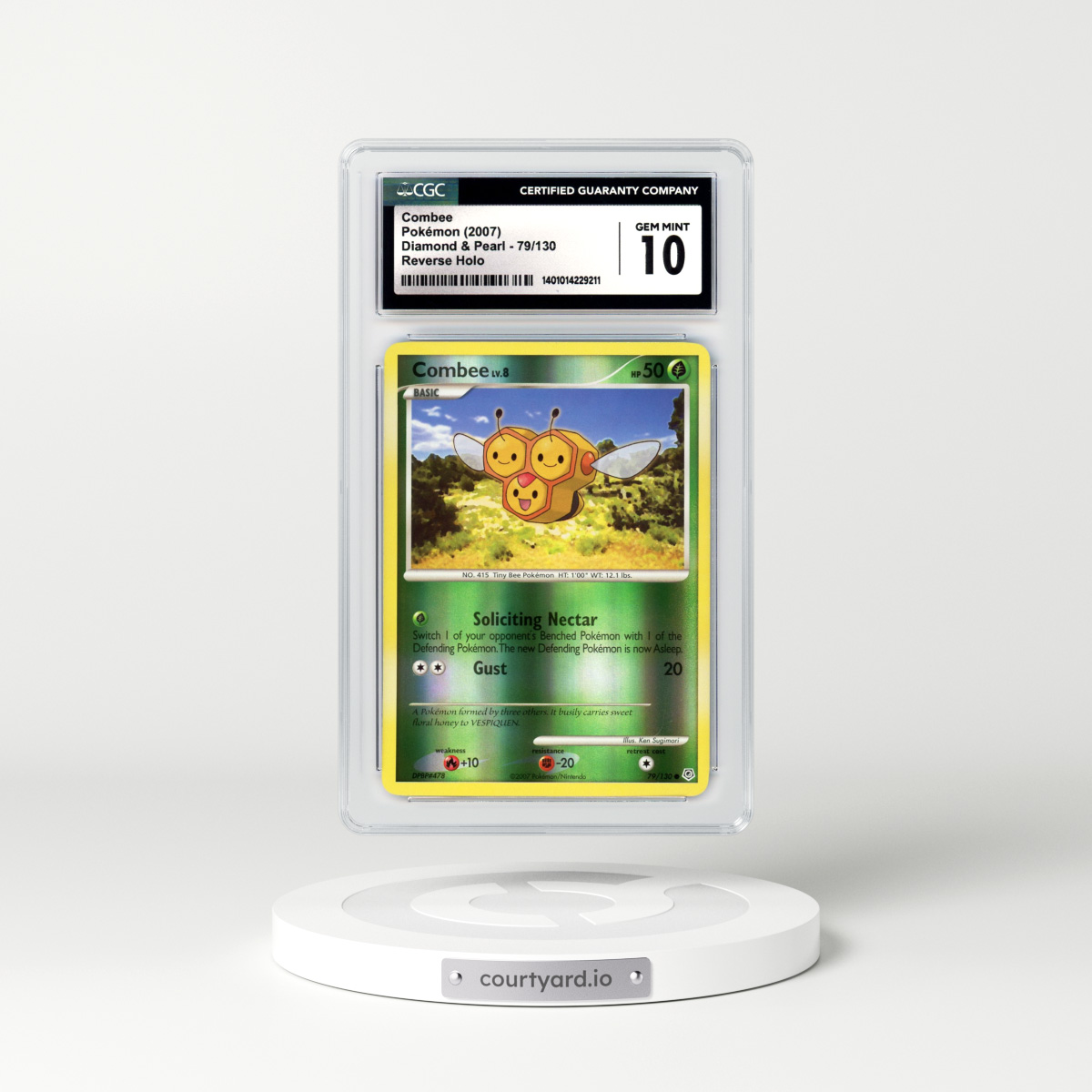 2007 Diamond & Pearl #79 Combee - Holo (CGC 10 GEM MINT)