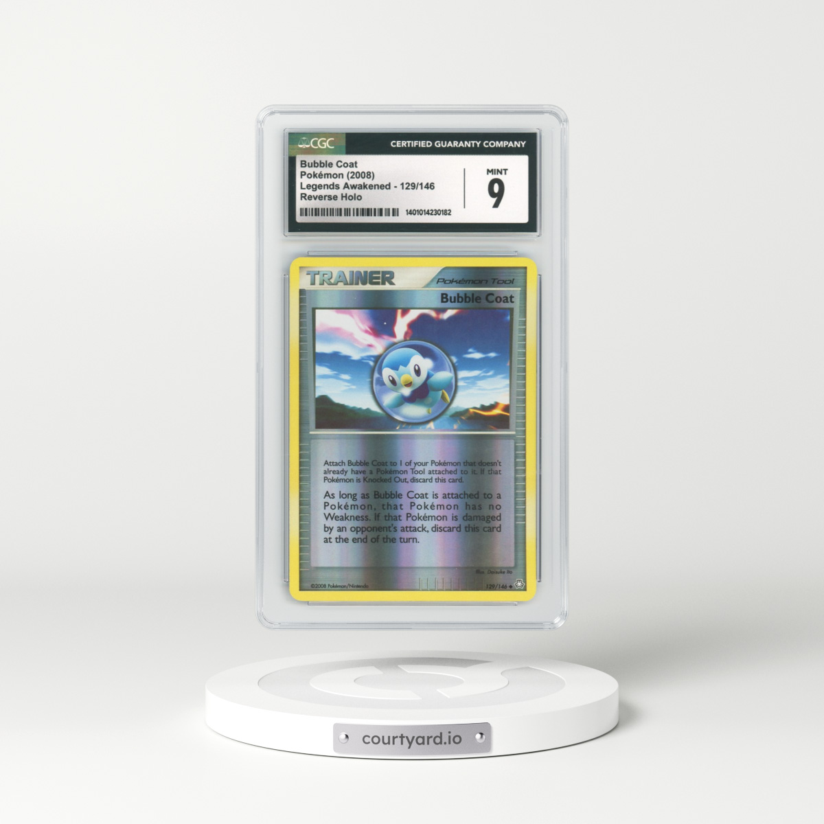 2008 Legends Awakened #129 Bubble Coat - Holo (CGC 9 MINT)