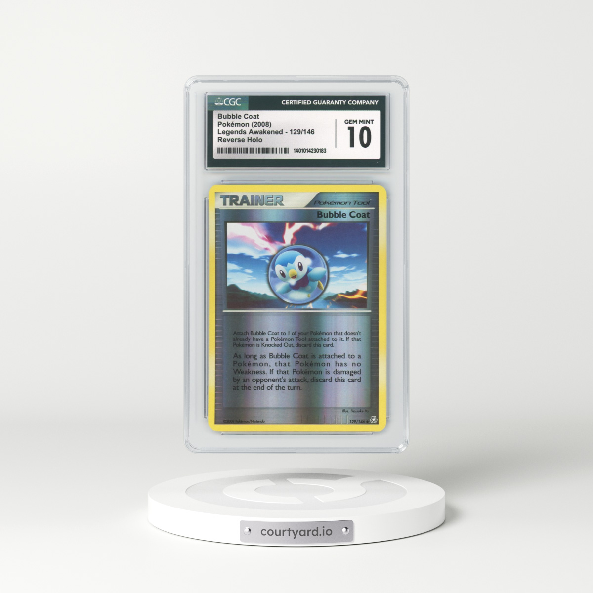 2008 Legends Awakened #129 Bubble Coat - Holo (CGC 10 GEM MINT)