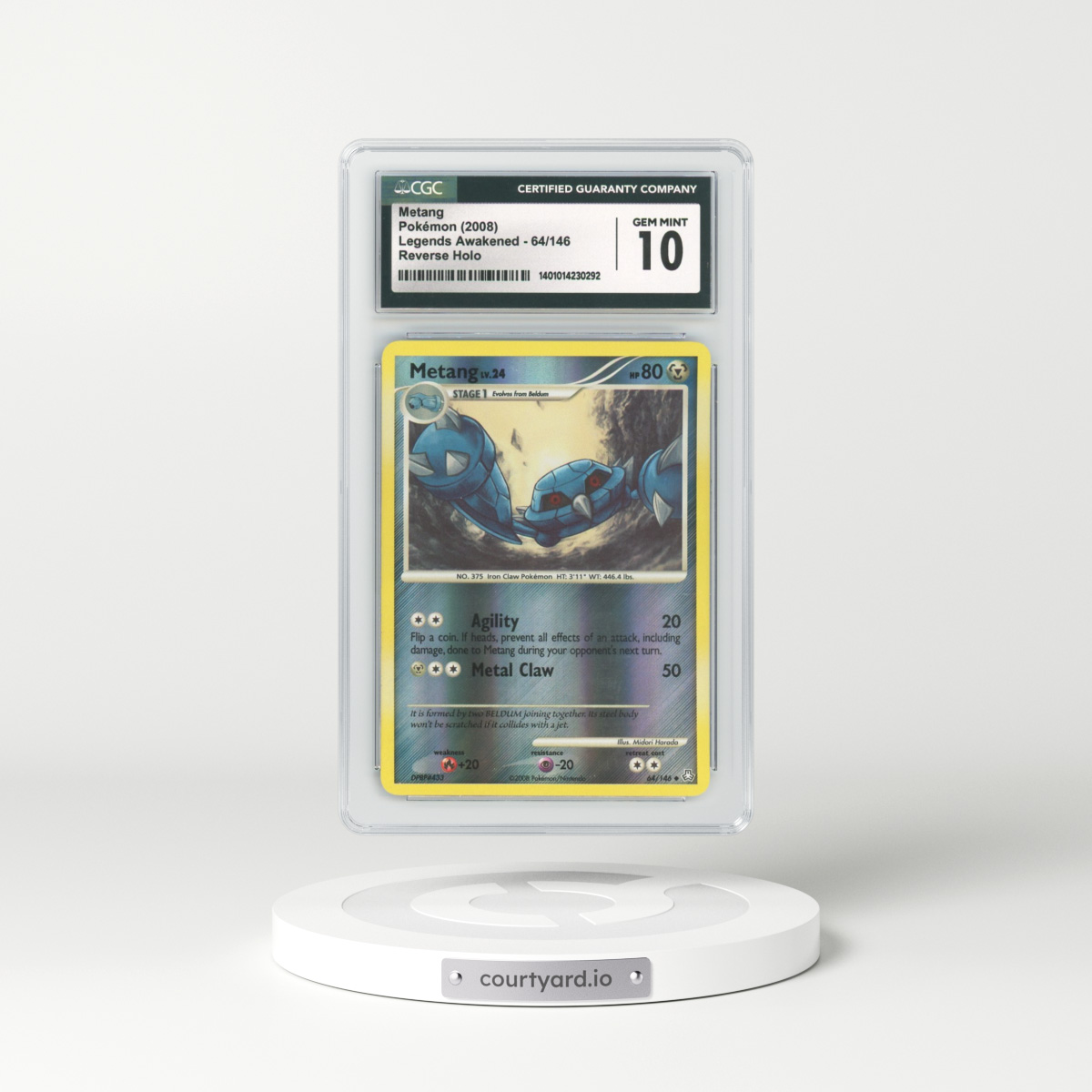 2008 Legends Awakened #64 Metang - Holo (CGC 10 GEM MINT)