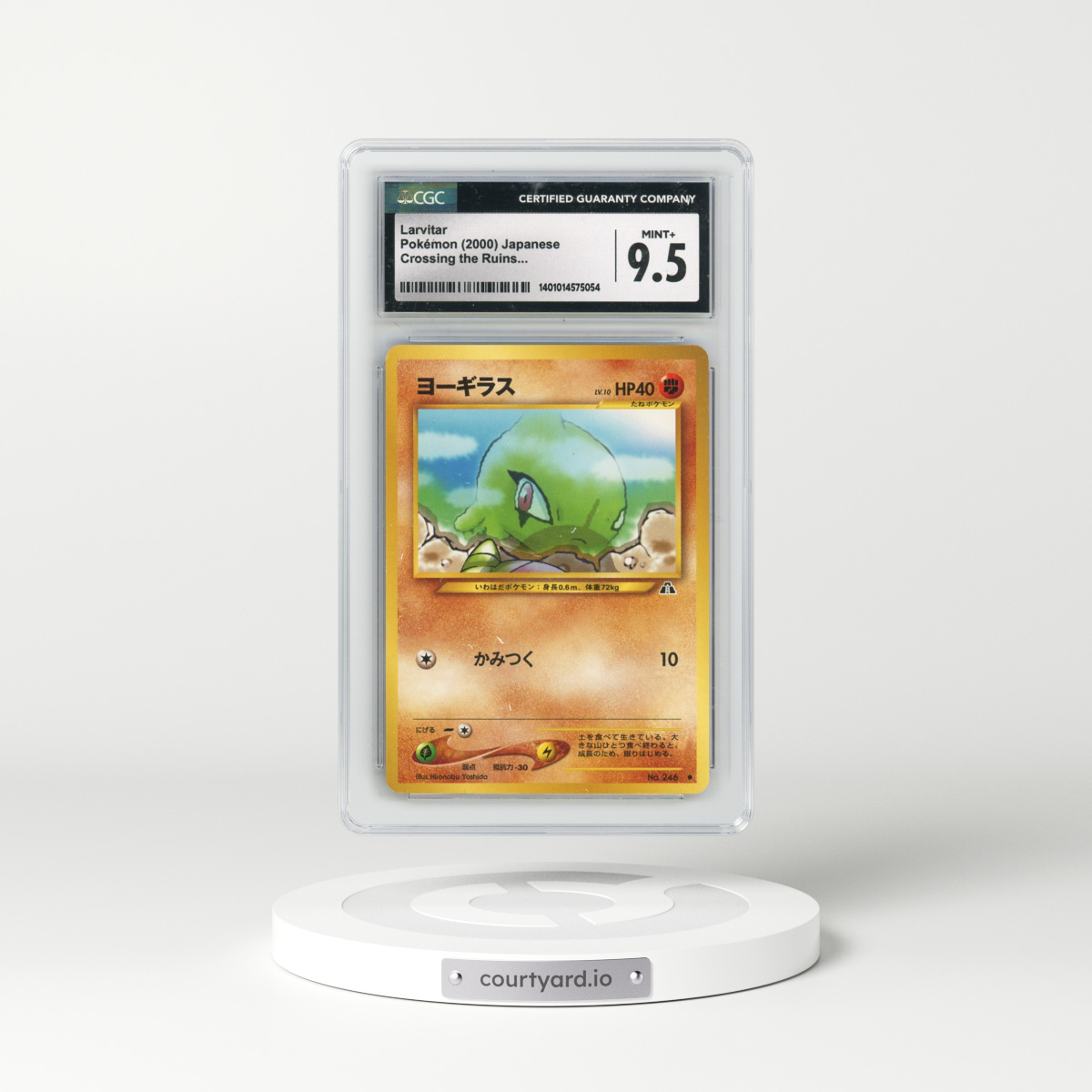 2000 Crossing the Ruins... Larvitar (CGC 9.5 MINT+)