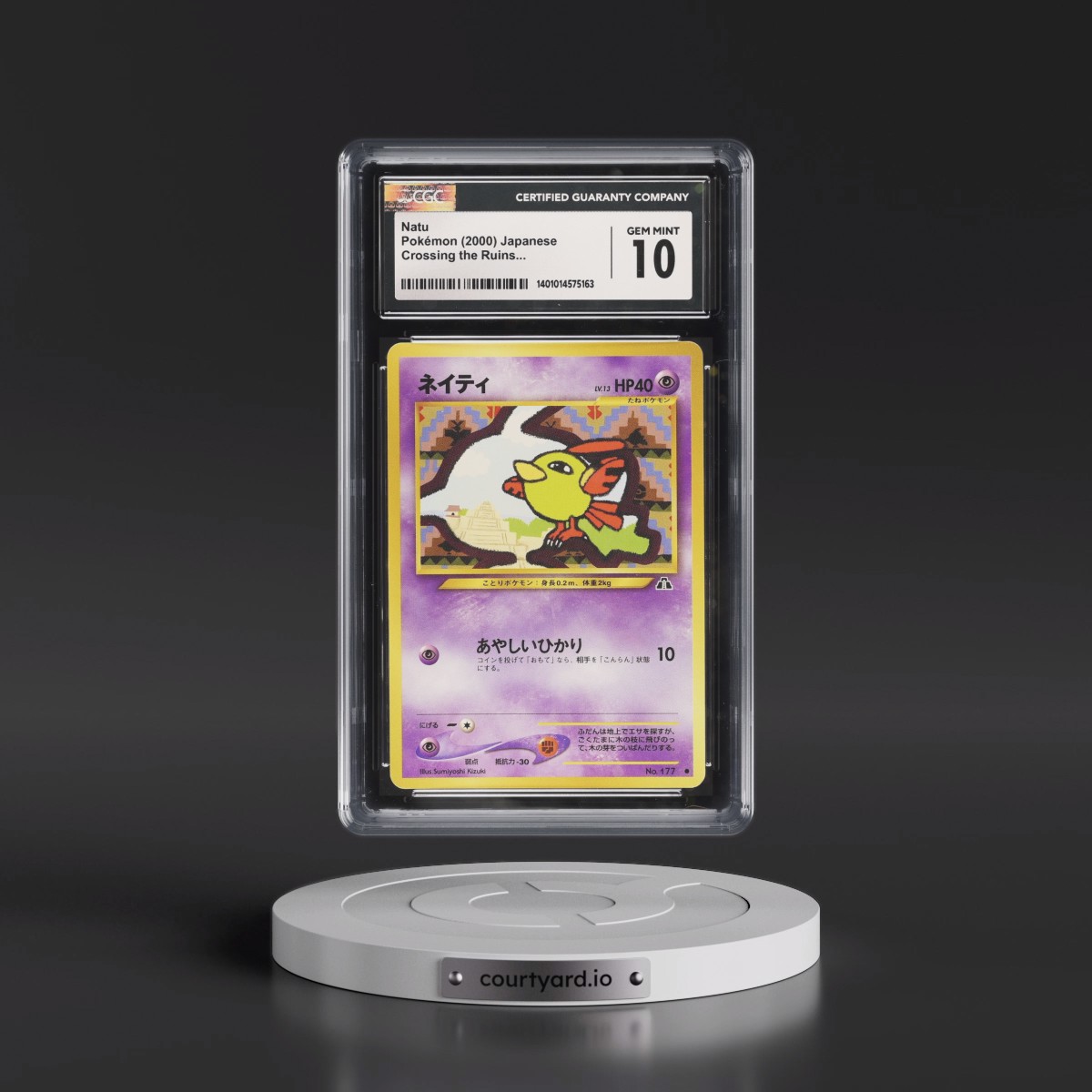2000 Crossing the Ruins... Natu (CGC 10 GEM MINT)