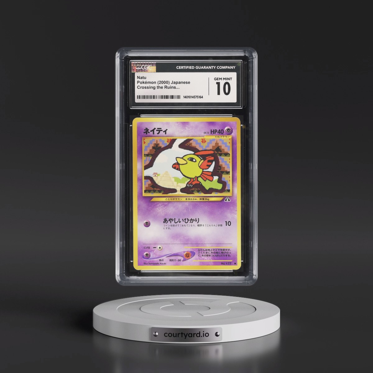2000 Crossing the Ruins... Natu (CGC 10 GEM MINT)