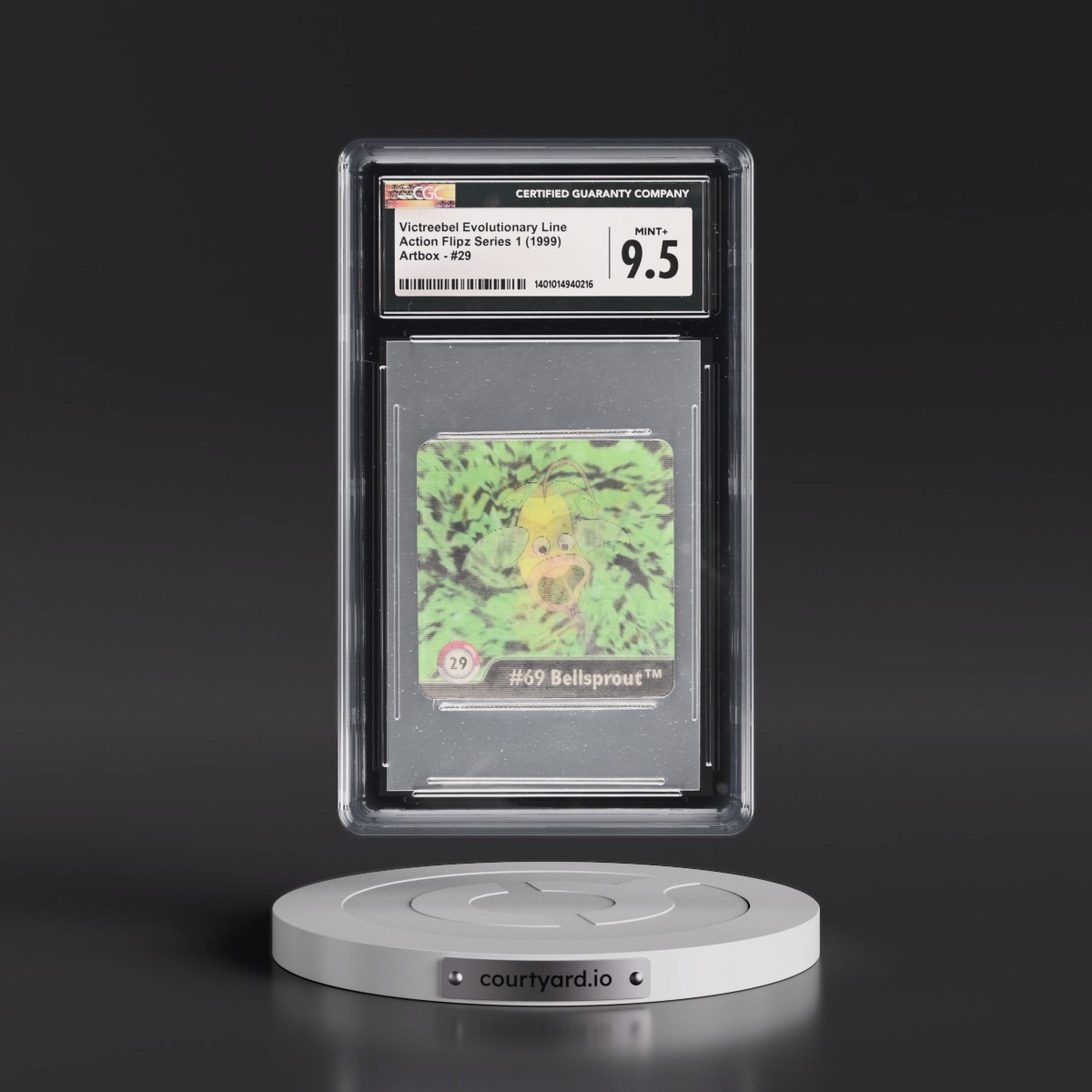 Action Flipz Series 1 (Artbox) - English #29 Victreebel Evolutionary Line (CGC 9.5 MINT+)