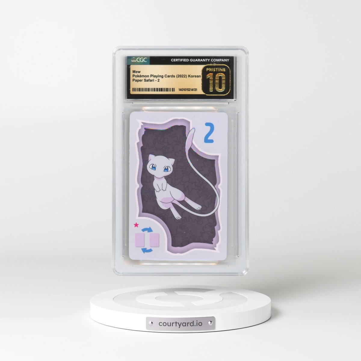 2022 Paper Safari #2 Mew (CGC 10 PRISTINE)