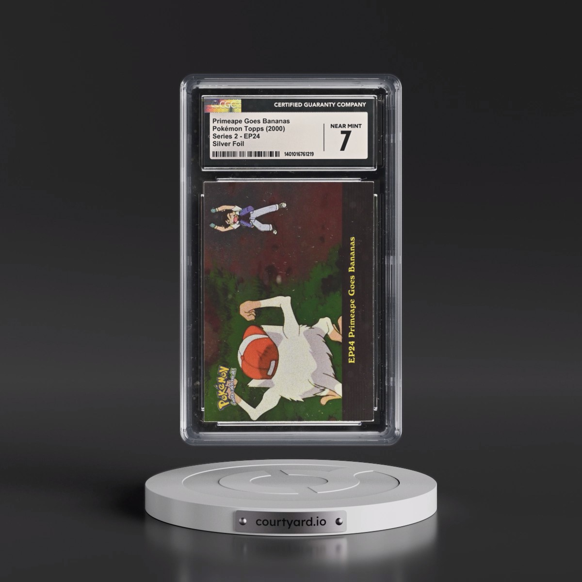 1999 Series 2 (Oval Nintendo Seal) #EP24 Primeape Goes Bananas - Silver Foil (CGC 7 NM)