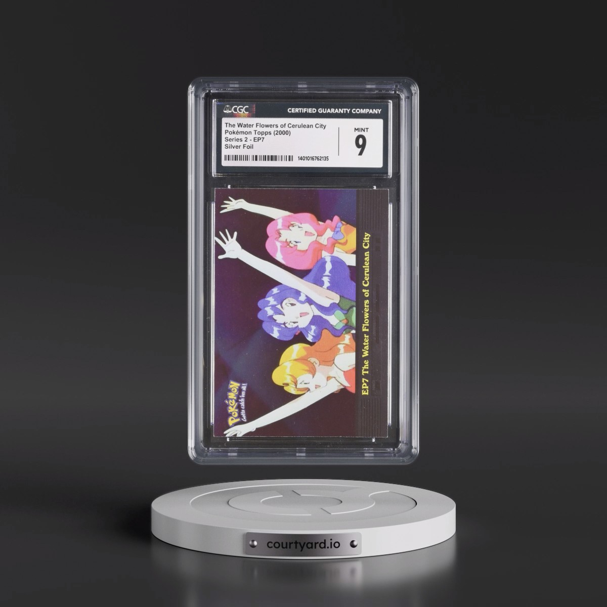 1999 Series 2 (Oval Nintendo Seal) #EP7 The Water Flowers of Cerulean City - Silver Foil (CGC 9 MINT)