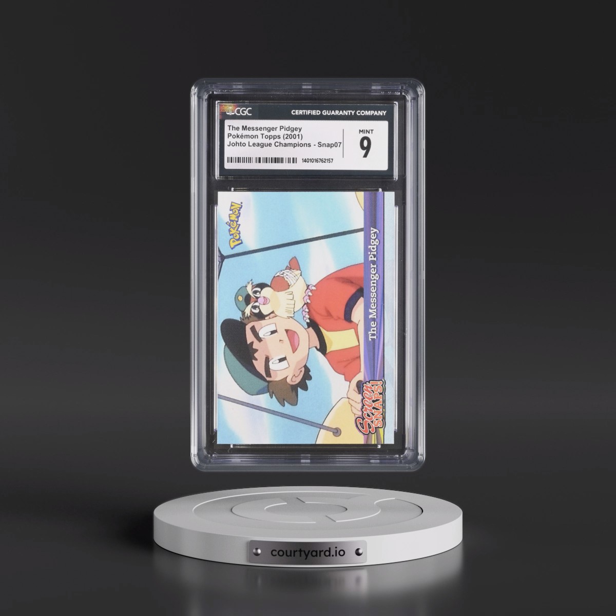 2001 Johto League Champions #Snap07 The Messenger Pidgey (CGC 9 MINT)