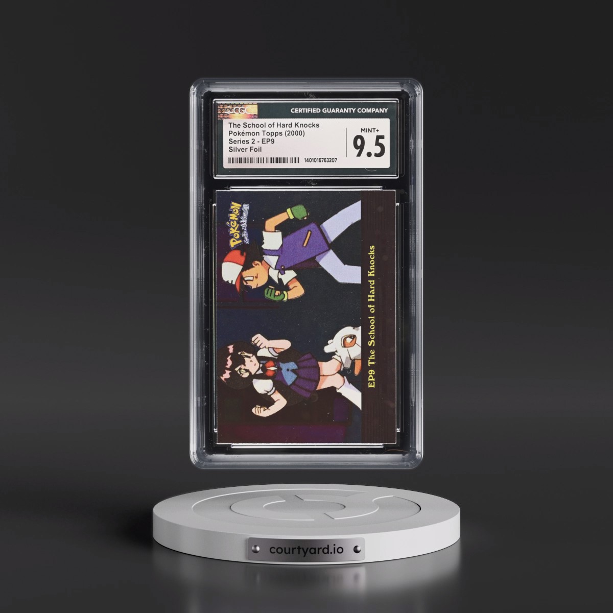 1999 Series 2 (Oval Nintendo Seal) #EP9 The School of Hard Knocks - Silver Foil (CGC 9.5 MINT+)