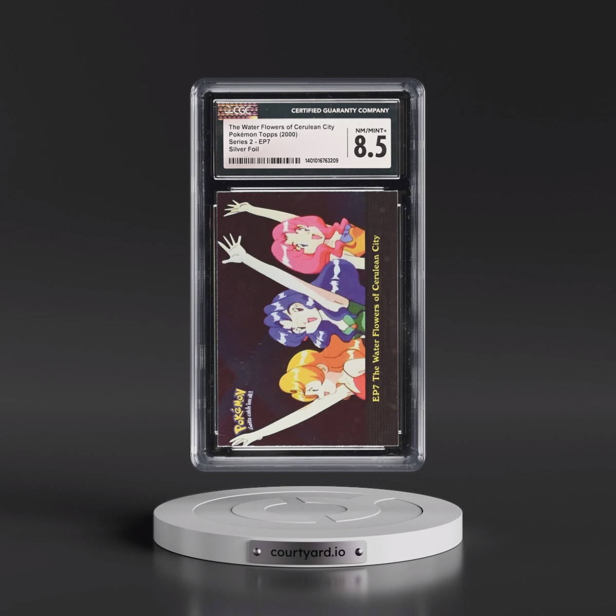 1999 Series 2 (Oval Nintendo Seal) #EP7 The Water Flowers of Cerulean City - Silver Foil (CGC 8.5 NM-MT+)