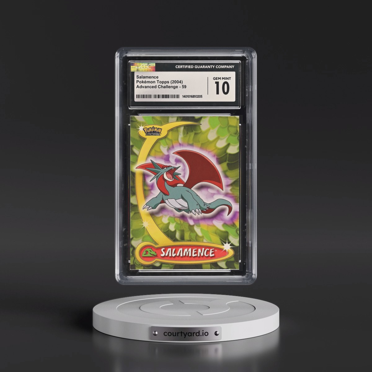 2004 Advanced Challenge #59 Salamence (CGC 10 GEM MINT)