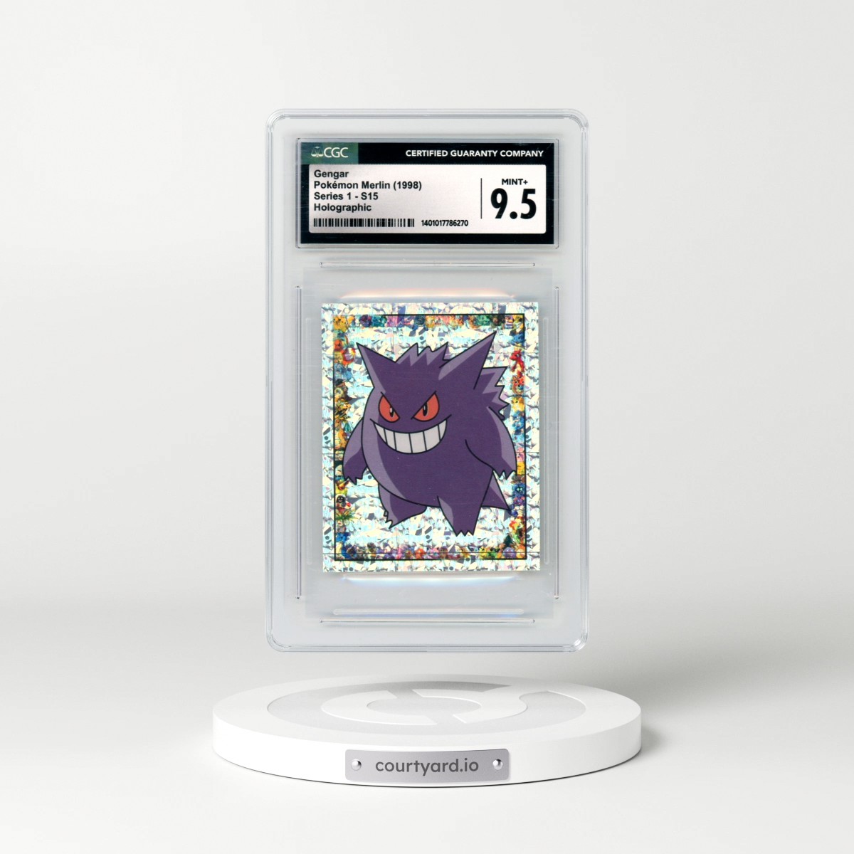 1998 Series 1 #S15 Gengar - Holographic (CGC 9.5 MINT+)