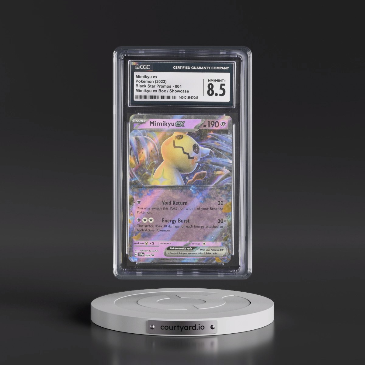 2023 Black Star Promos - Scarlet & Violet SVPEN #004 Mimikyu ex - (Holo) (CGC 8.5 NM-MT+)