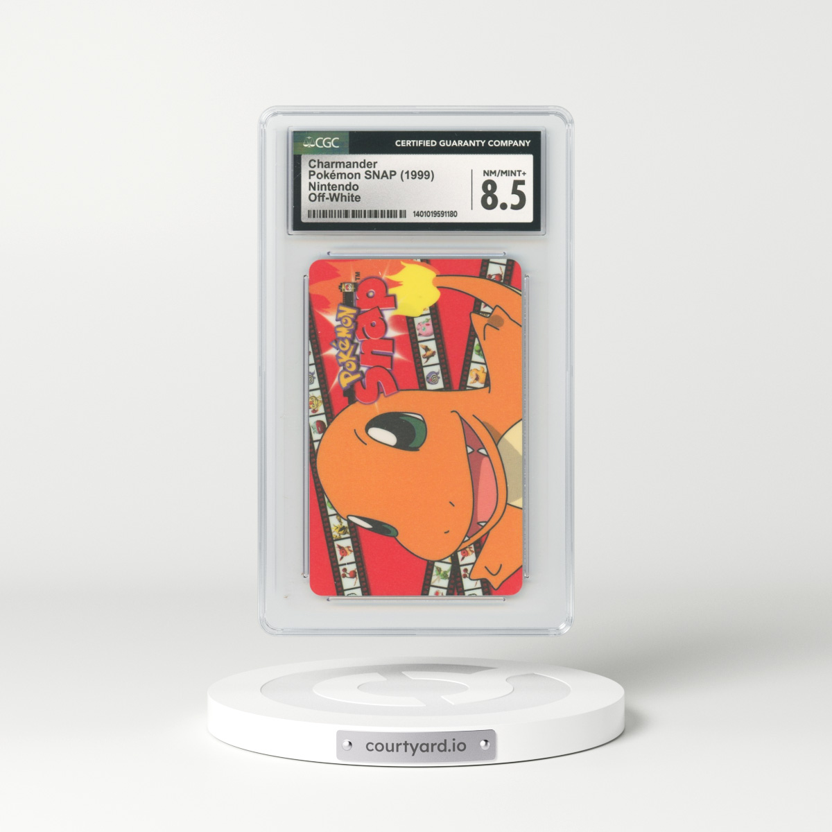 1999 Snap Charmander - Off-White (CGC 8.5 NM-MT+)