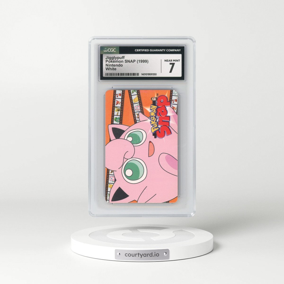 1999 Pokémon SNAP - English Jigglypuff - White (CGC 7 NM)