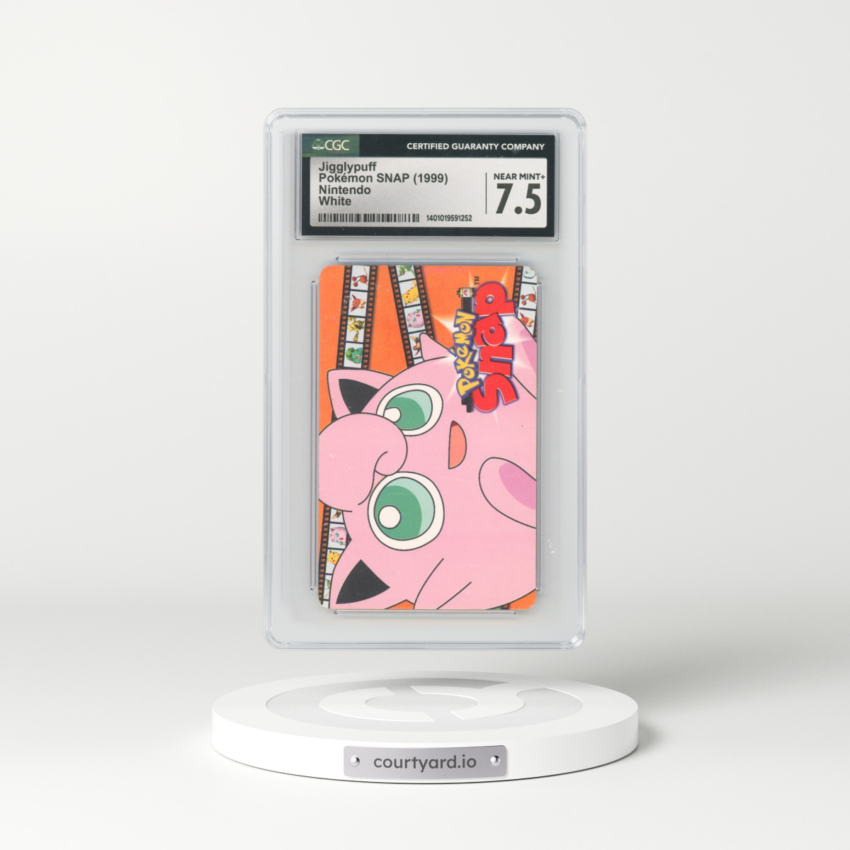 1999 Pokémon SNAP - English Jigglypuff - White (CGC 7.5 NM+)