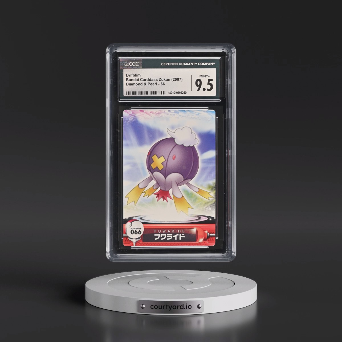2007 Diamond & Pearl #066 Drifblim (CGC 9.5 MINT+)