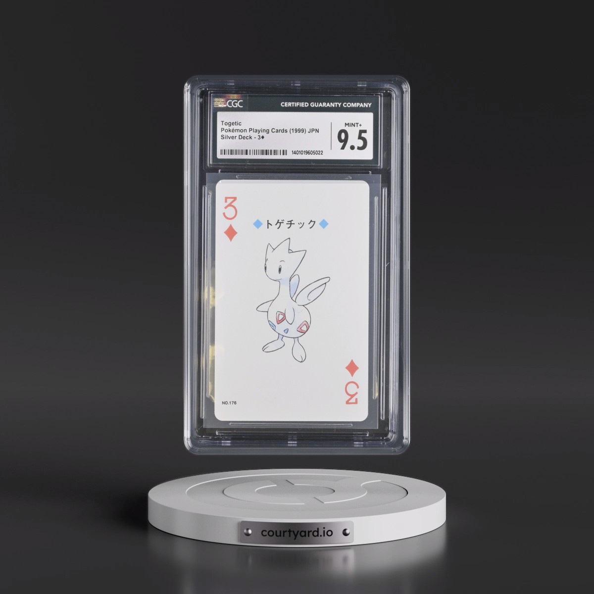 1999 Silver Deck (Lugia Deck) #3â¦ Togetic (CGC 9.5 MINT+)