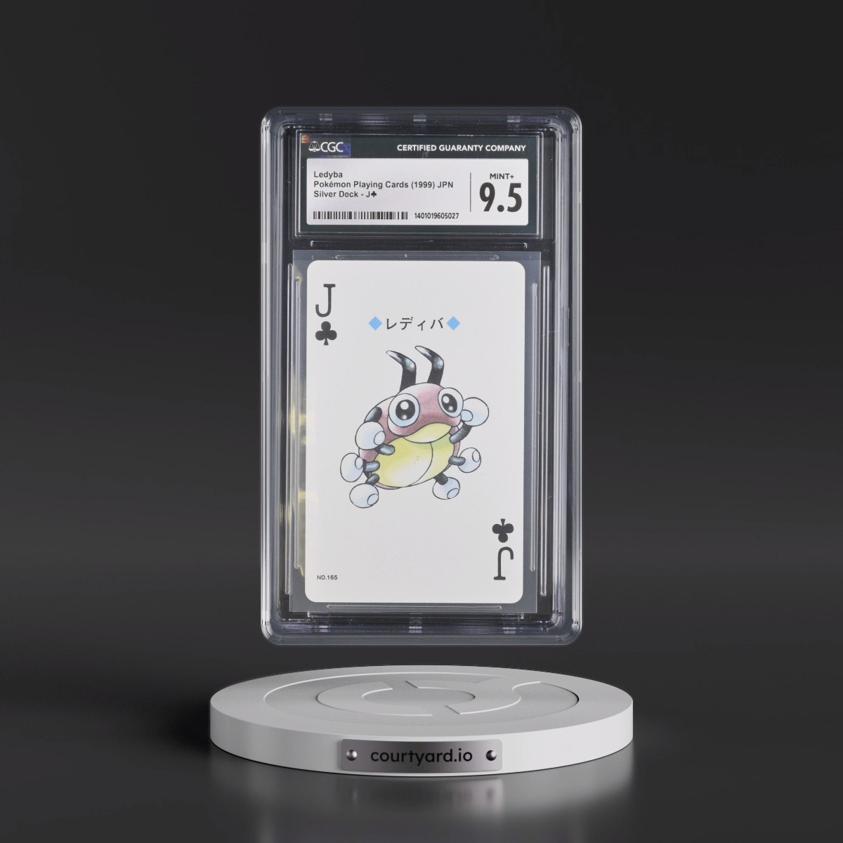 1999 Silver Deck (Lugia Deck) #JÃ¿ Ledyba (CGC 9.5 MINT+)