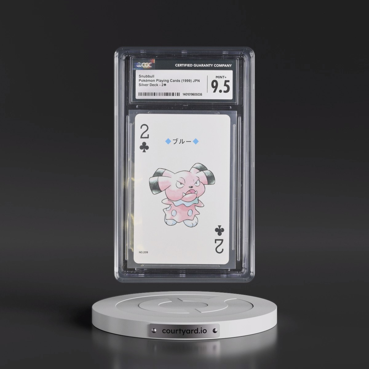 1999 Silver Deck (Lugia Deck) #2Ã¿ Snubbull (CGC 9.5 MINT+)