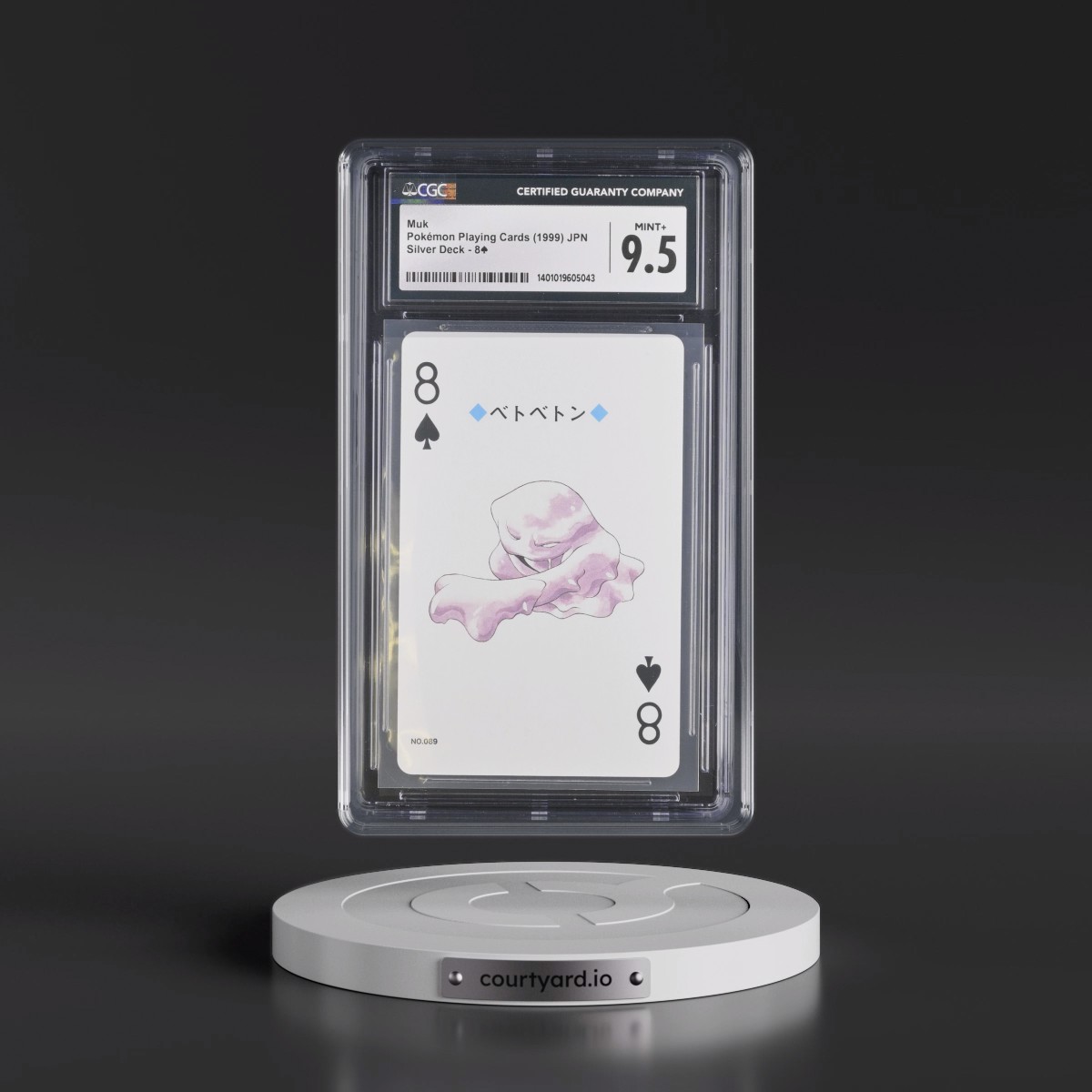 1999 Silver Deck (Lugia Deck) #8Â¨ Muk (CGC 9.5 MINT+)